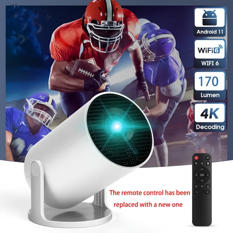Slimme HD-projector met 4K-decodering en wifi 6