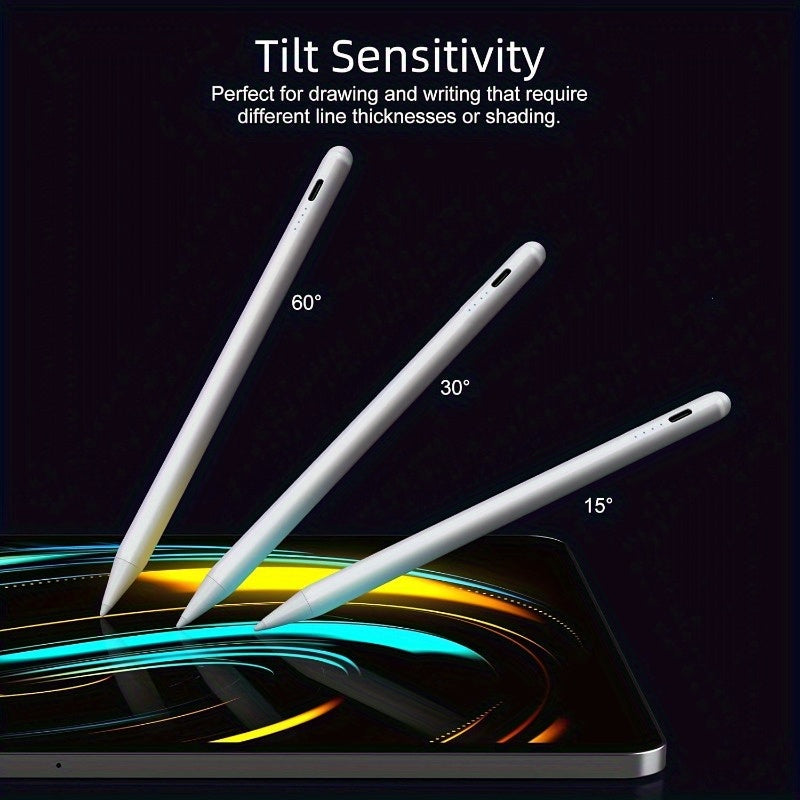 Oplaadbare universele stylus voor capacitieve touchscreens