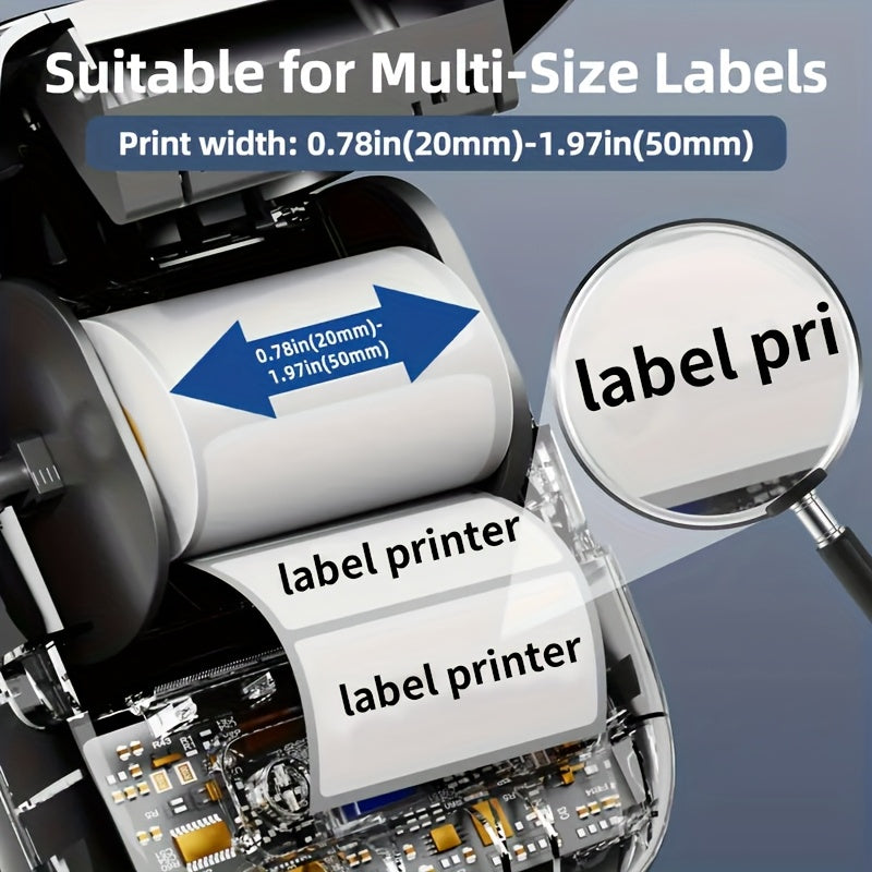 Draadloze mini-labelprinter voor smartphones