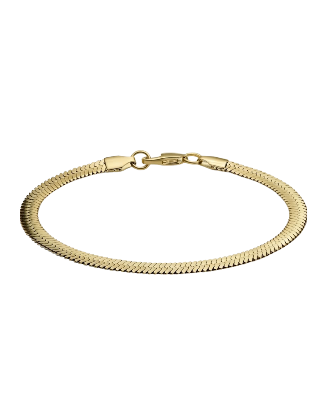 5 mm slangenkettingarmband voor heren