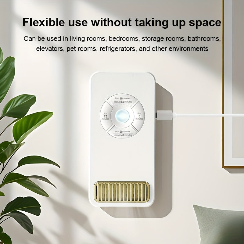 Compacte USB-Luchtzuiveraar voor Huishoudens met Huisdieren