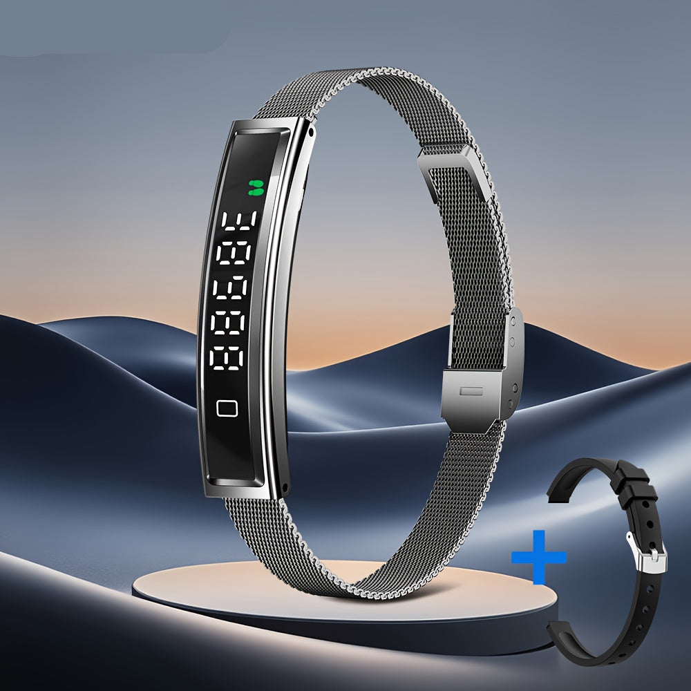 Stijlvolle fitnesstracker met sportstanden en IPX8