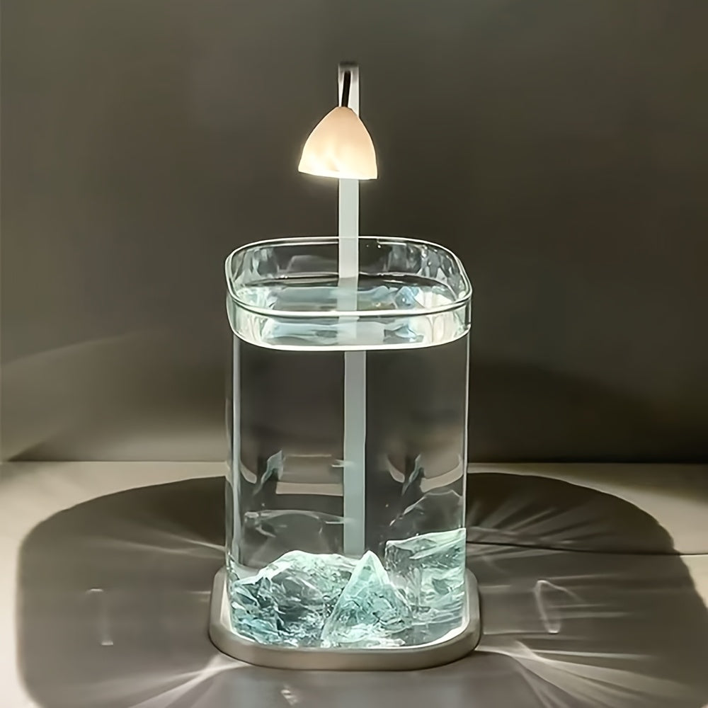 Randloos LED-Aquarium voor Tafel met USB-Voeding