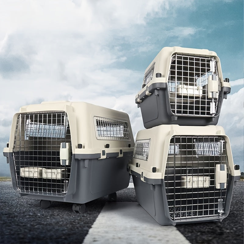 Huisdiertransportbox met Volledig Metalen Gaas