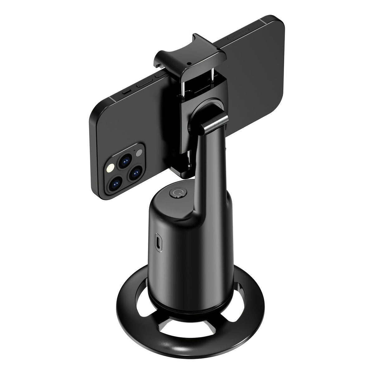 Automatisch volgende telefoonhouder met 360° rotatie