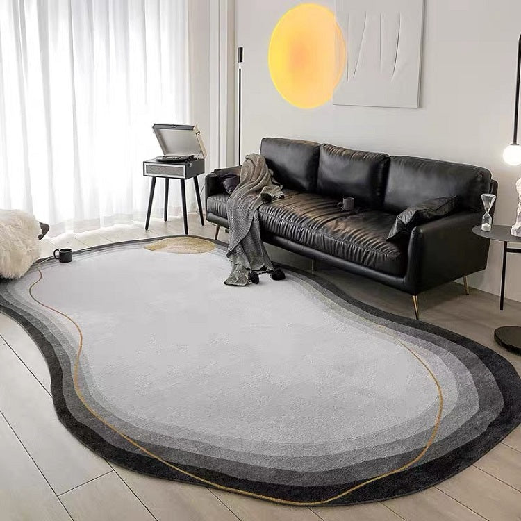 Onregelmatig vloerkleed - Polyester met TPR antislip