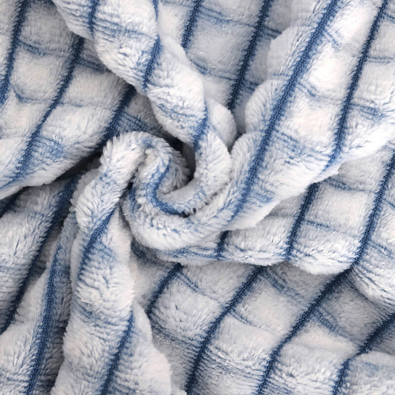Flanellen bankplaid - Dubbelzijdige polyester microvezel
