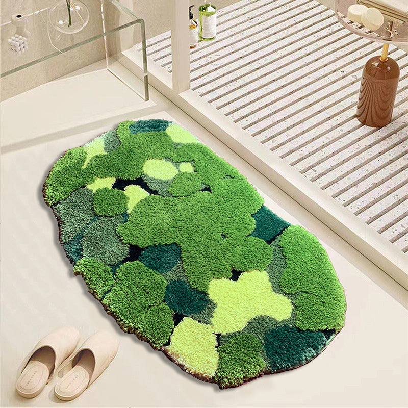 3D mosbadmat - Getufte polyester microvezel met TPR