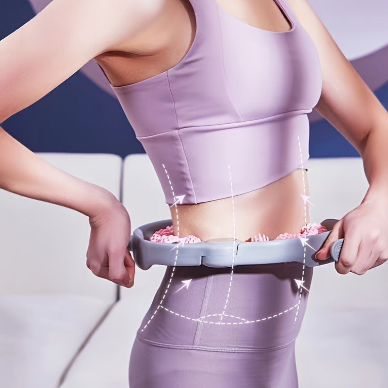 Handmatige fitnessmassager met 14 massagewielen