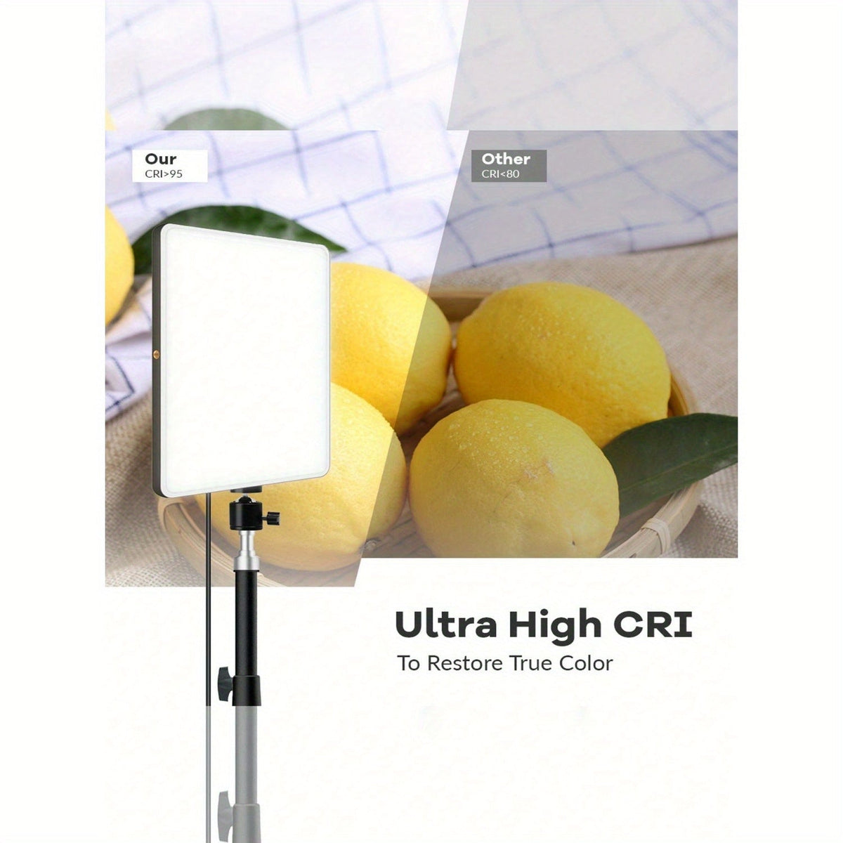 10-inch LED-ringlamp met statief en telefoonhouder