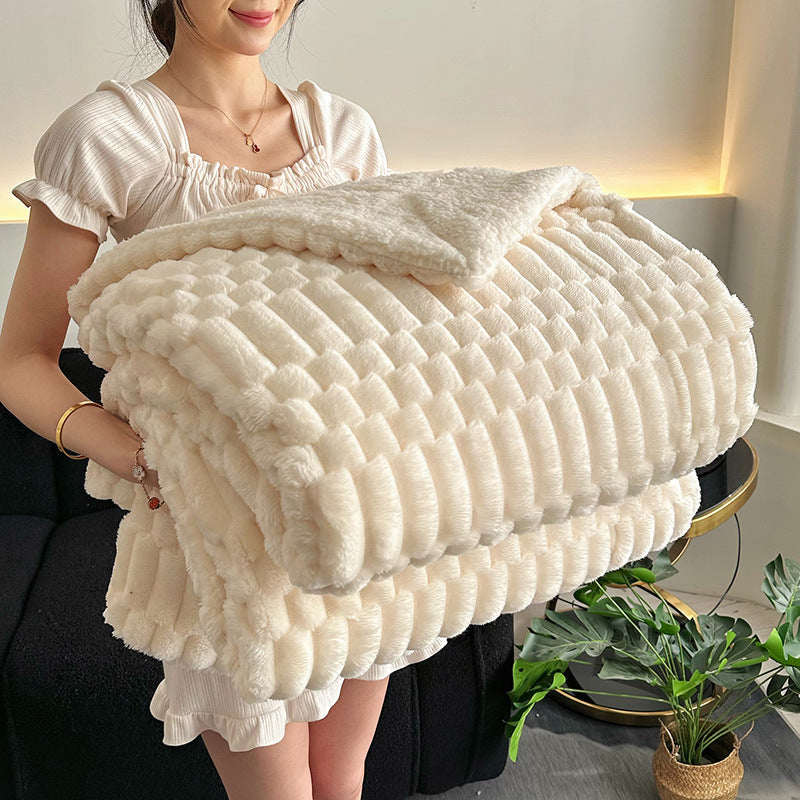 3D schildpaddeken - Licht microvezel fleece in drie maten