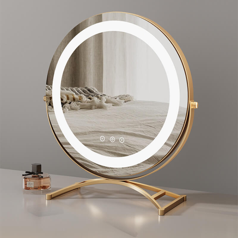 LED make-upspiegel - 40 cm met 3 lichtstanden en touchbediening