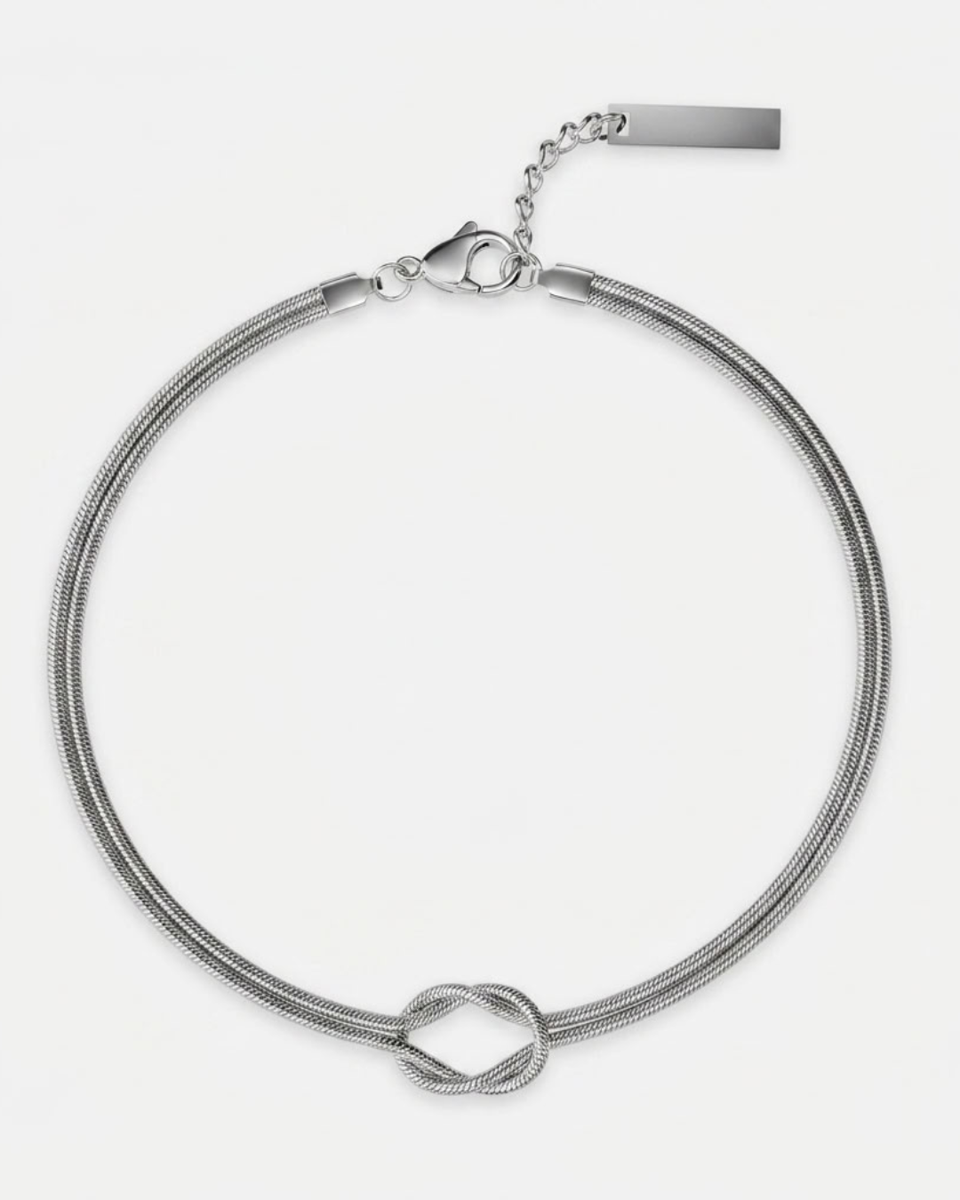 Infinity-knooparmband voor heren