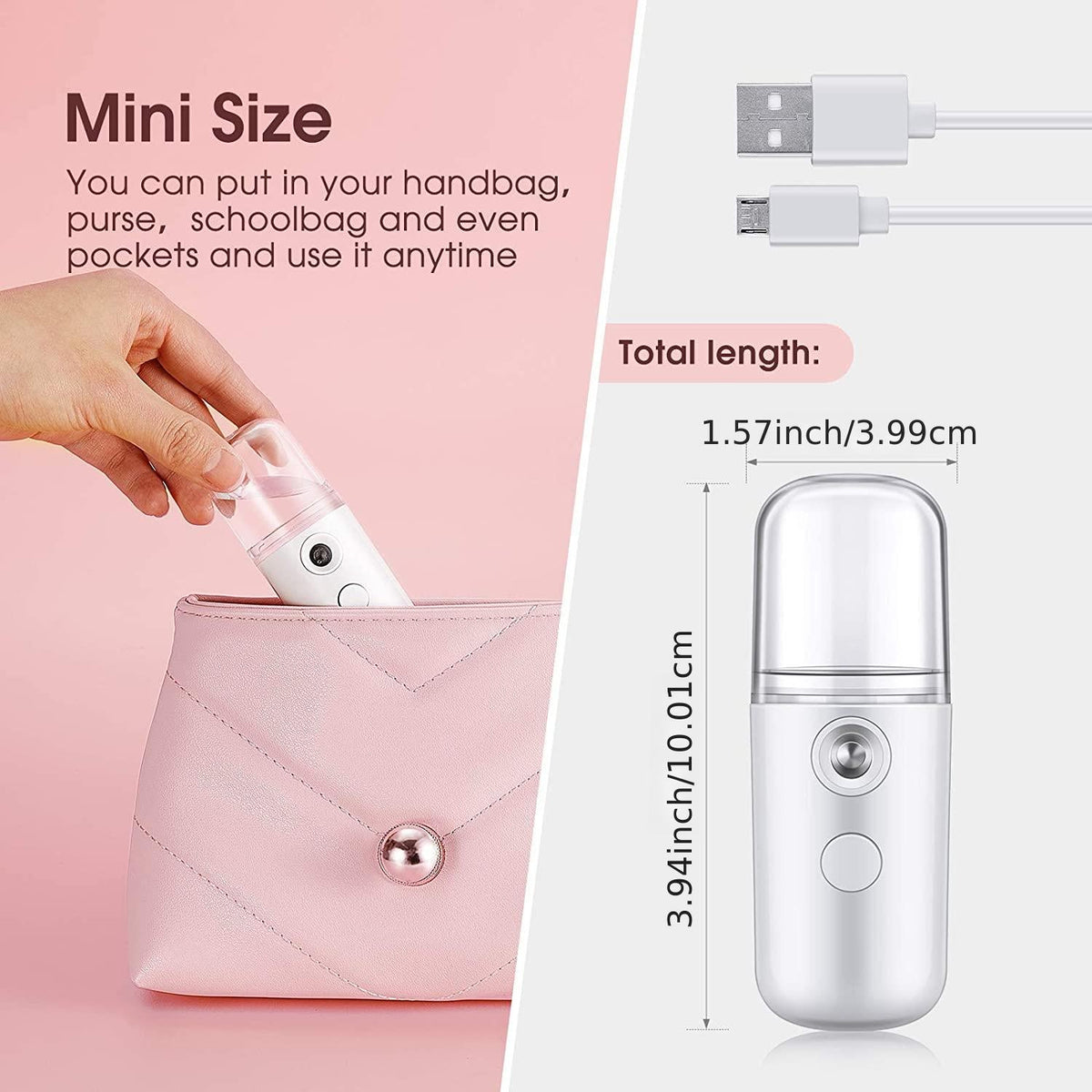 Draagbare mini-gezichtsmister