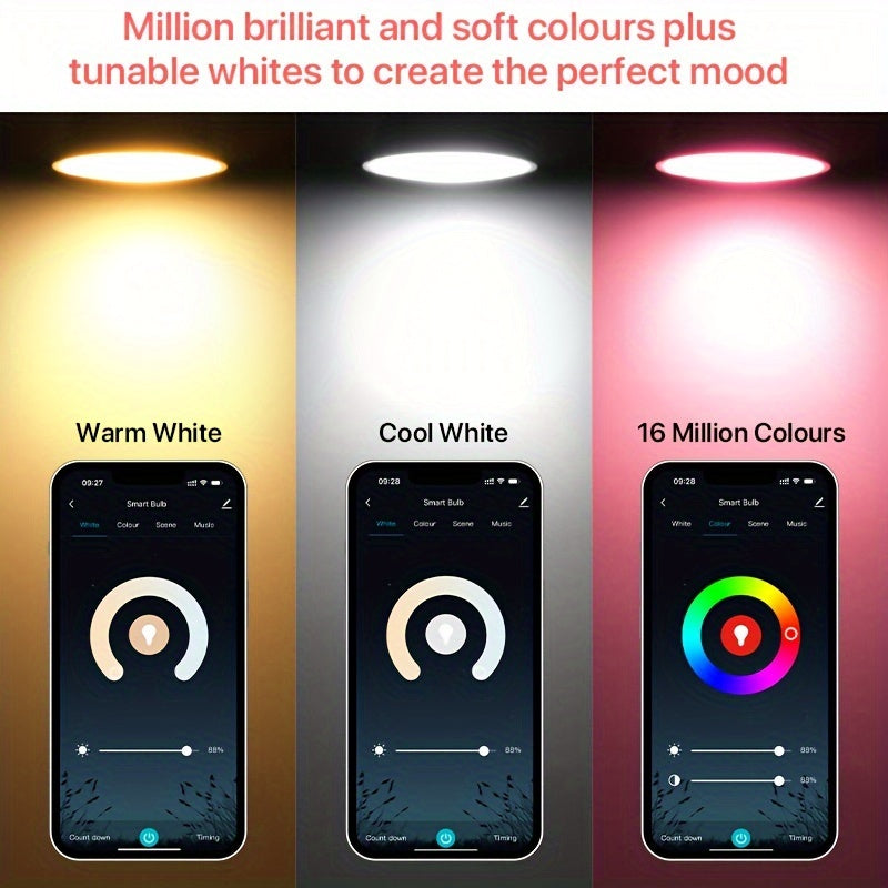 Slimme RGB E14-kaarslamp met appbediening