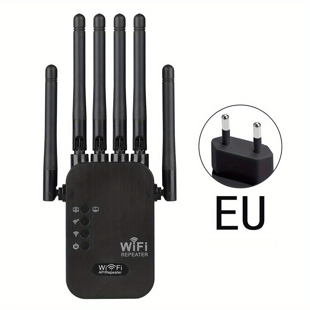 Dual-band wifi 6-bereikvergroter met zes antennes