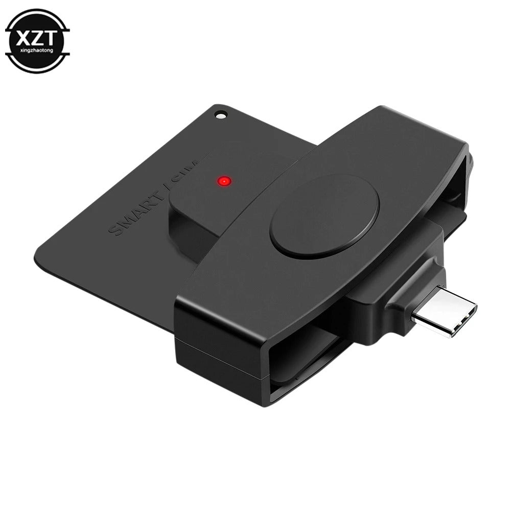 Compacte USB-C-smartcardlezer voor meerdere kaarttypen