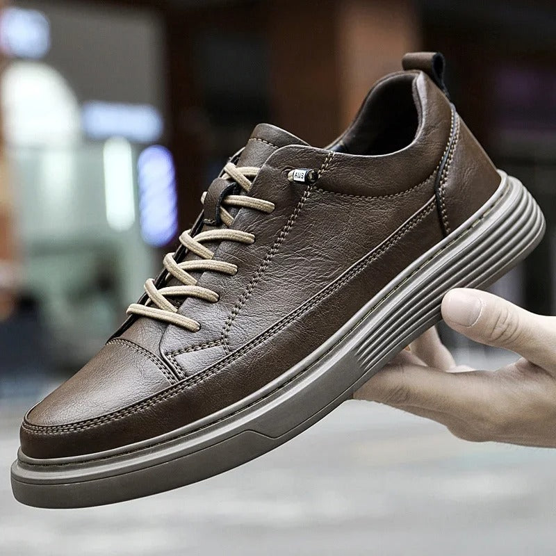 Zwarte lage sneakers voor heren