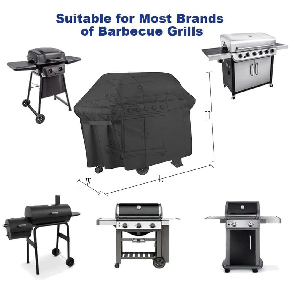 Waterdichte Barbecuehoes van 600D Oxford-Stof