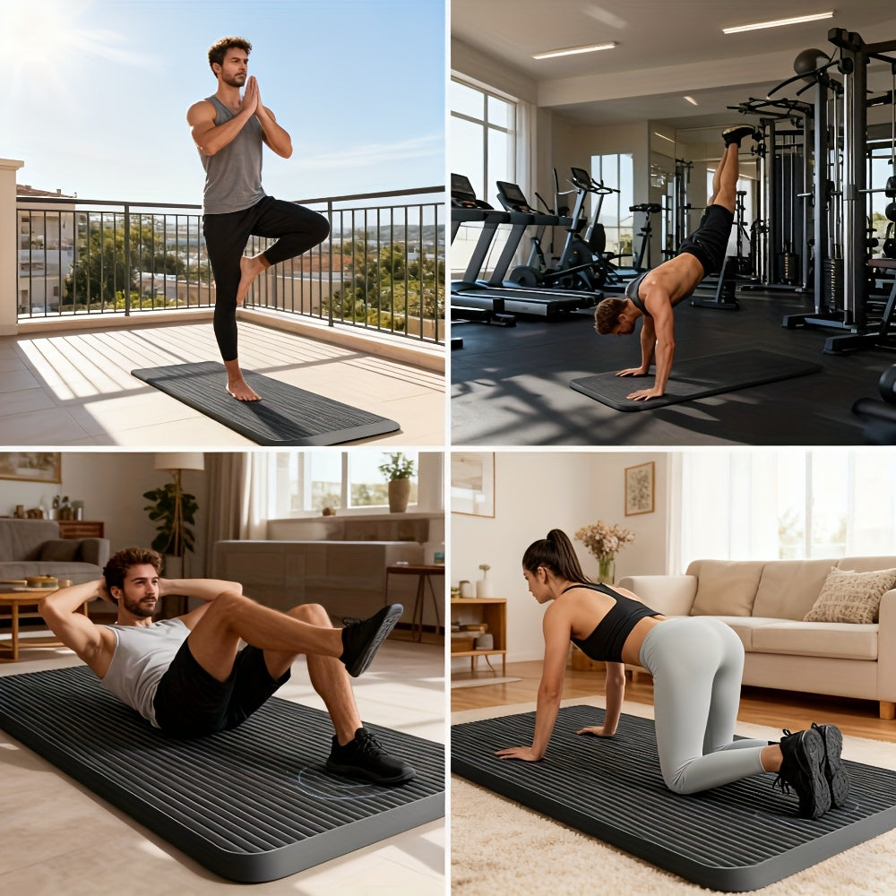 Dikke NBR Fitnessmat - 185 x 61 x 1 cm