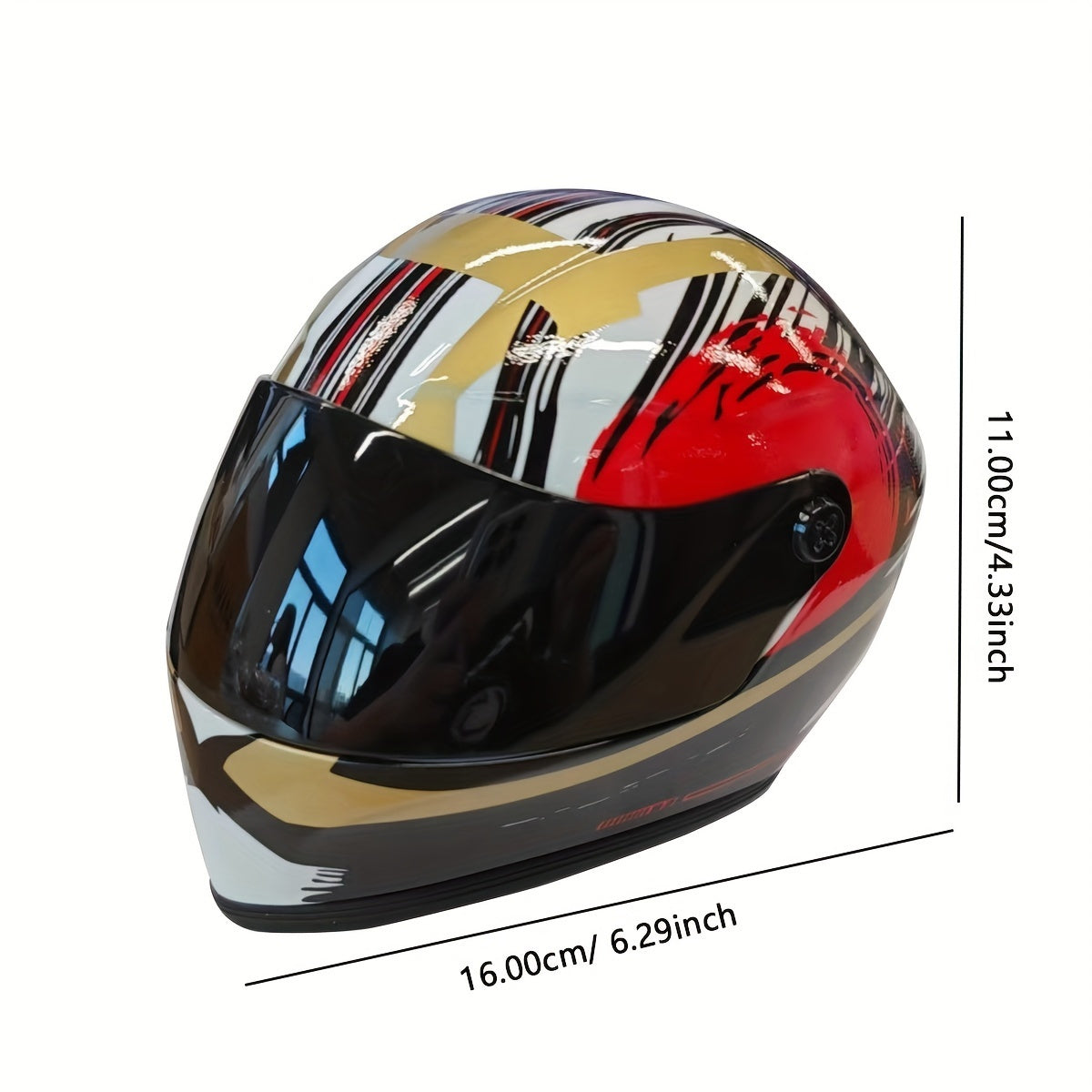 Mini Motorhelm Kostuumaccessoire voor Katten