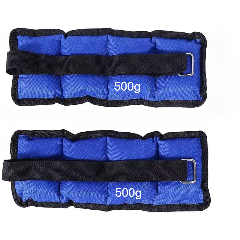 Verzwaarde Pols- en Enkelbanden - 2 x 1 kg