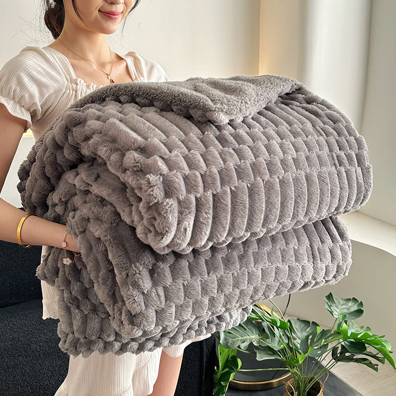 3D schildpaddeken - Licht microvezel fleece in drie maten