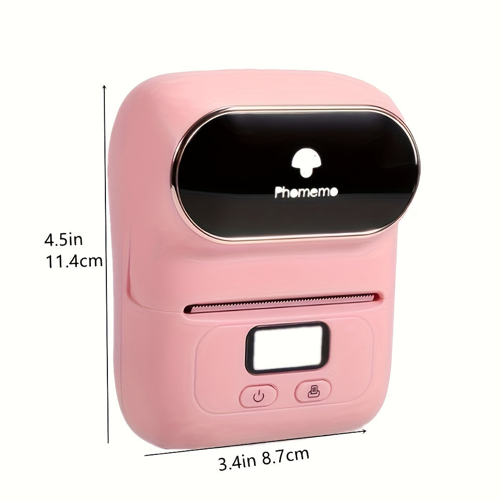 Draagbare draadloze labelmaker met één labelrol