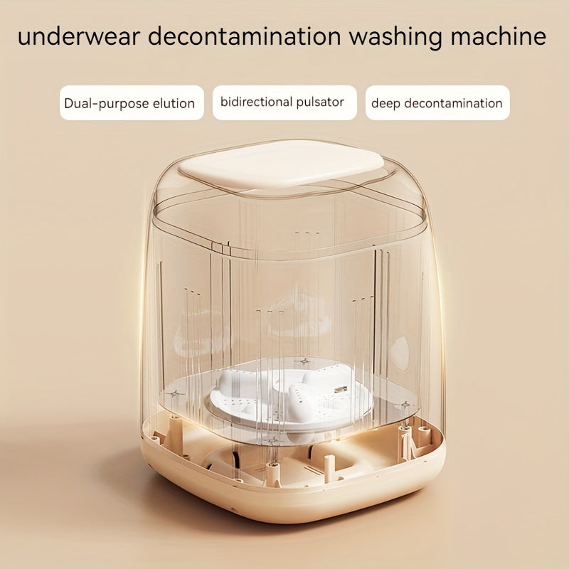 Compacte miniwasmachine voor kleine en delicate was