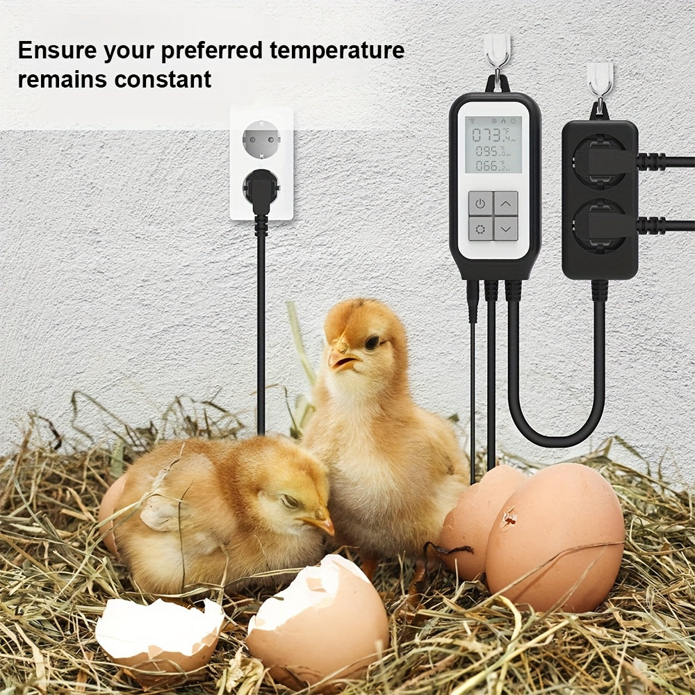 Slimme wifi-controller voor temperatuur en luchtvochtigheid