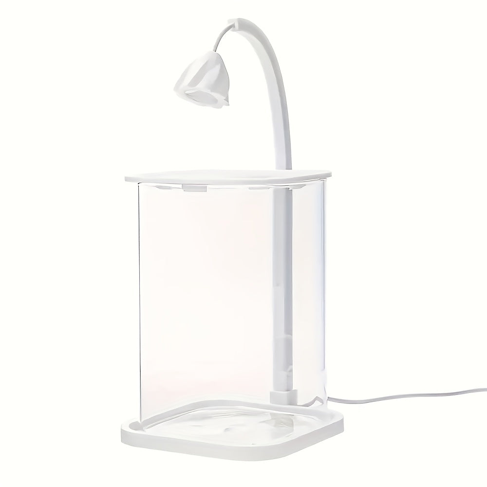 Randloos LED-Aquarium voor Tafel met USB-Voeding