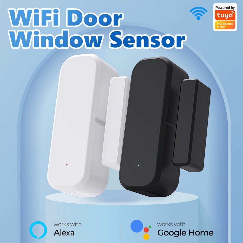 Slimme wifi-deur- en raamsensor met alarmmeldingen