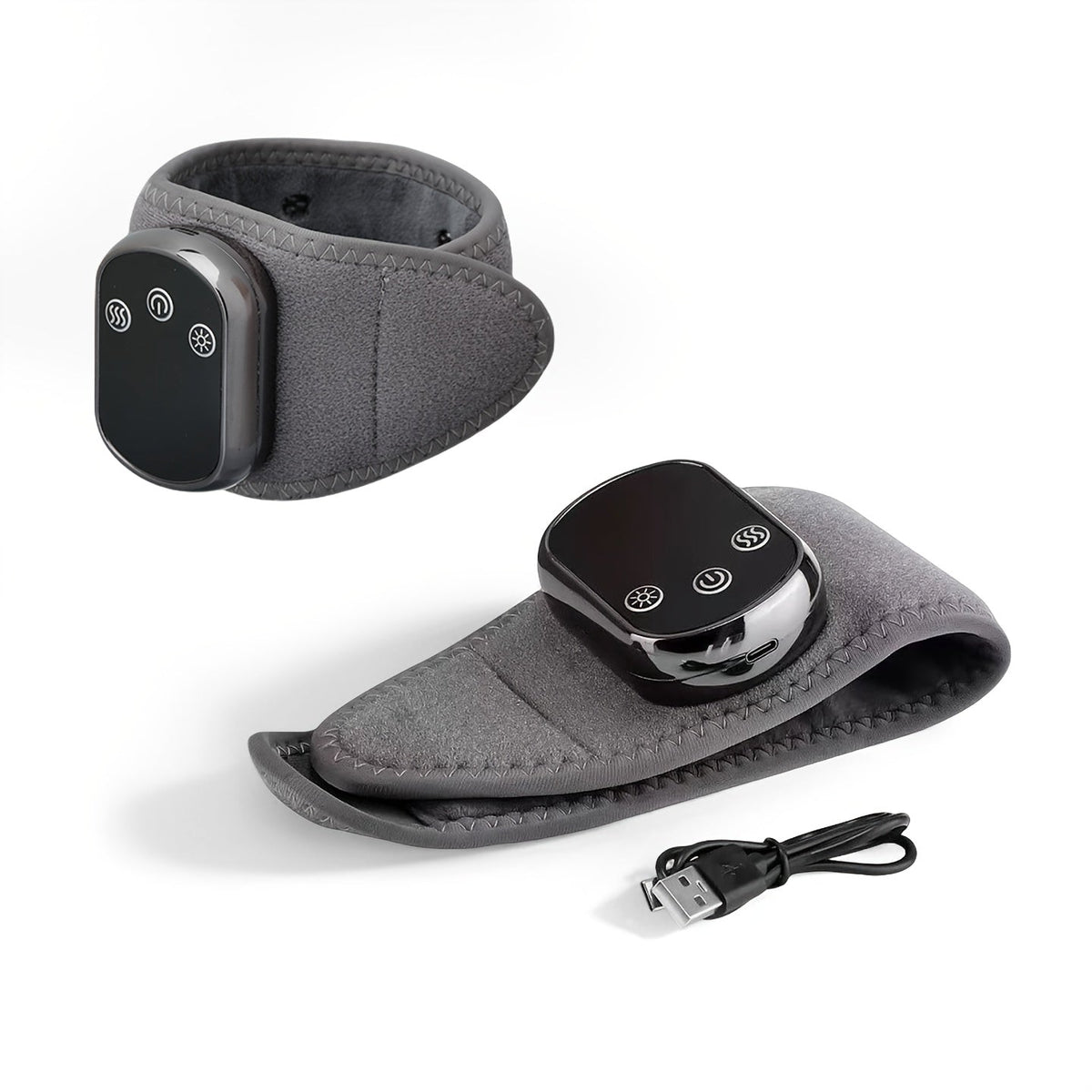 Oplaadbare Polsmassager met Warmte en Vibratie
