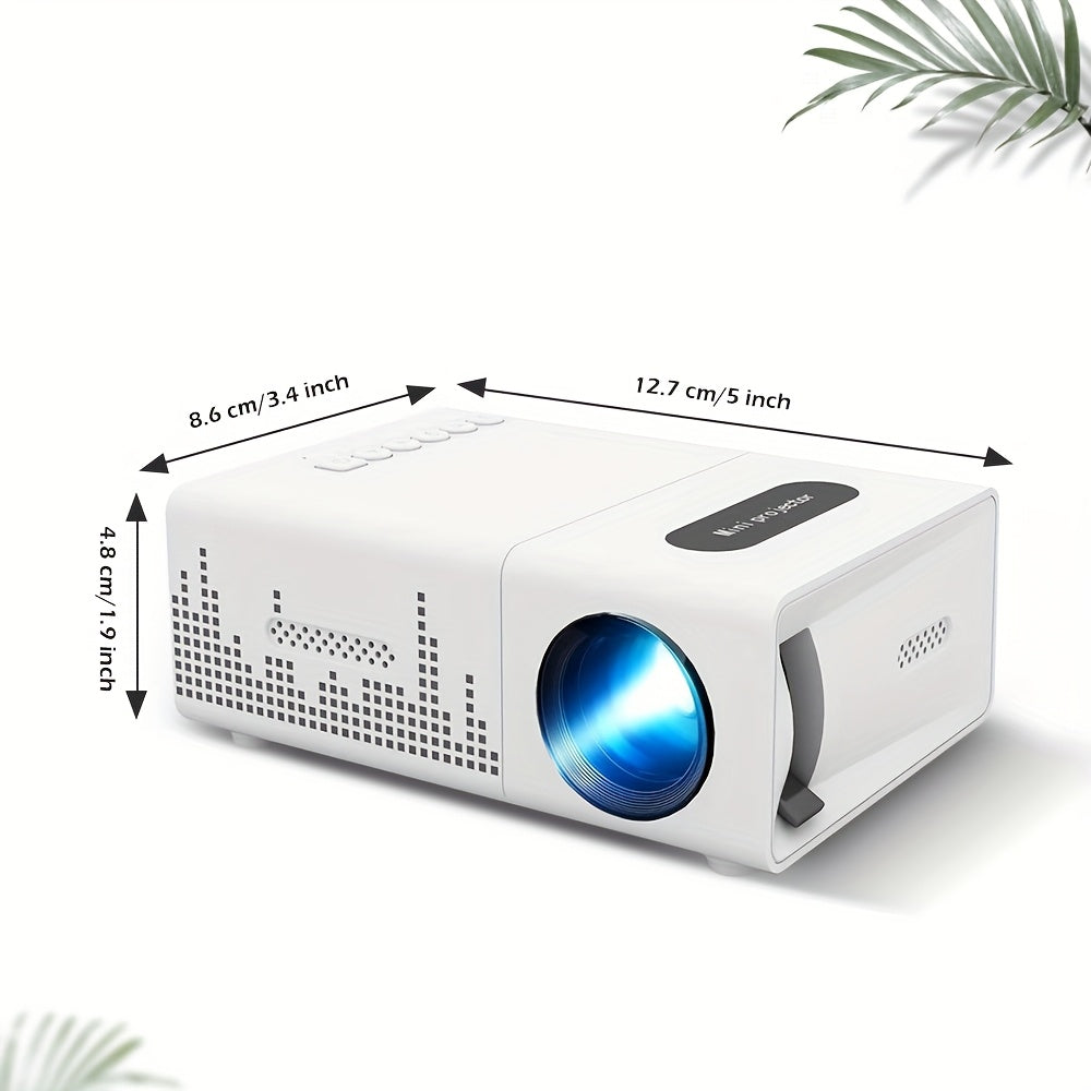 Compacte LCD-projector met luidsprekers en afstandsbediening