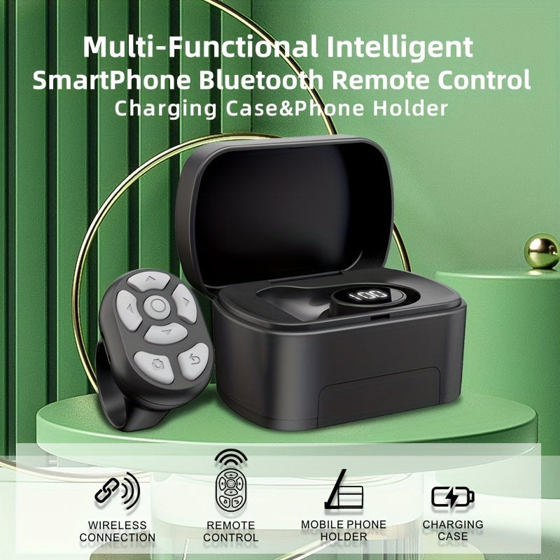 3-in-1 draadloze scrolafstandsbediening met telefoonhouder