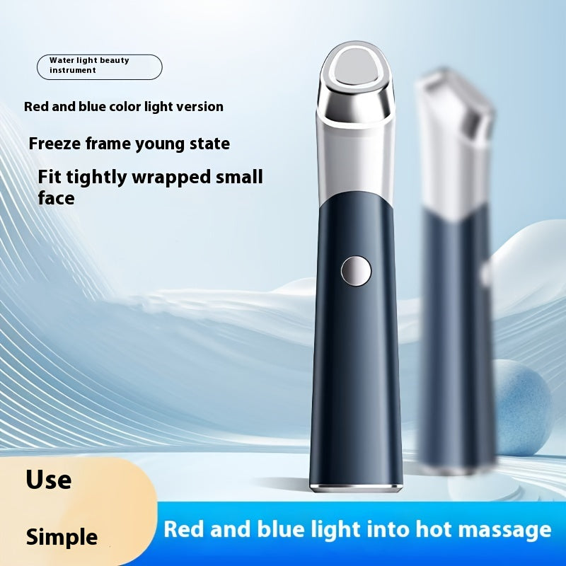 3-in-1 gezichts- en oogcontourmassager met lichtstanden