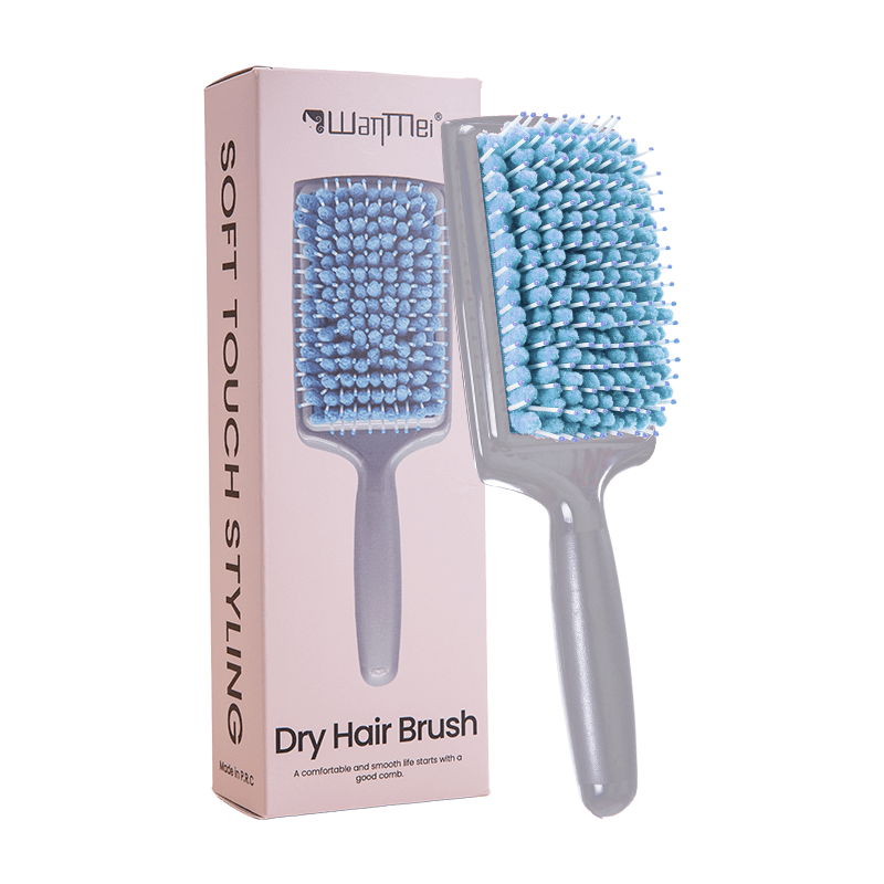 Handmatige haarborstel met nylon borstelharen