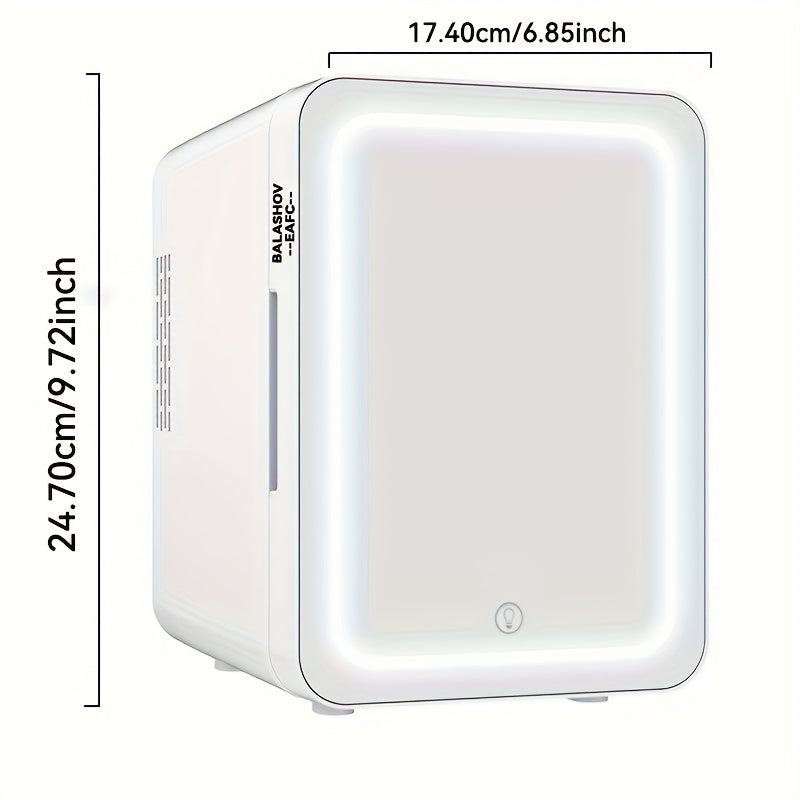 Compacte cosmeticakoelkast met koel- en warmhoudfunctie – 4 liter