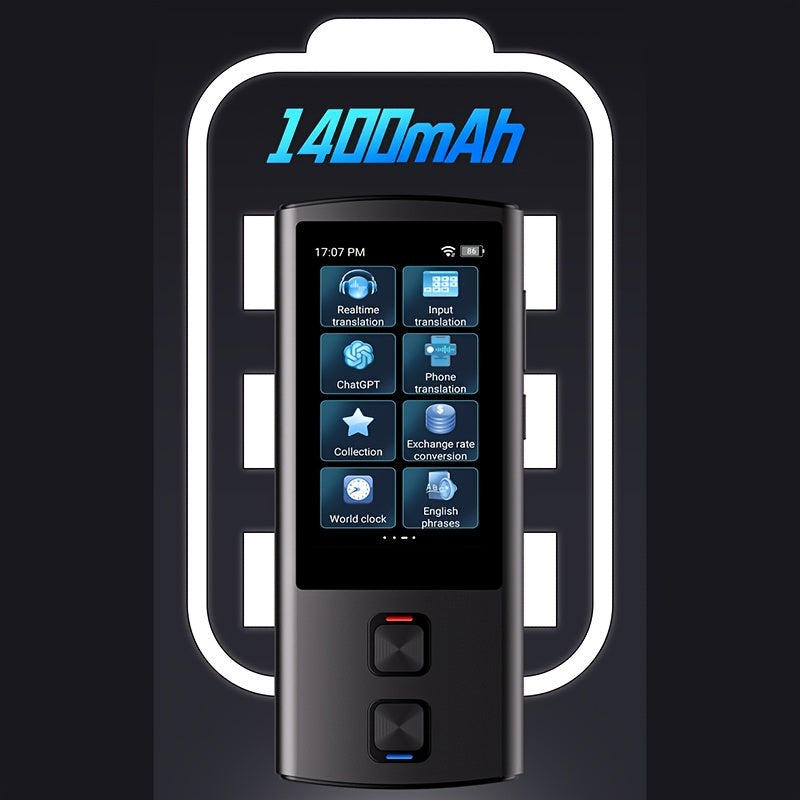 Draagbare realtime vertaler voor 138 talen