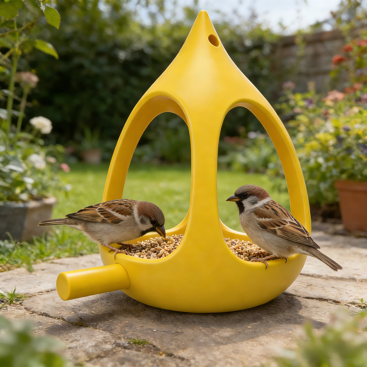 Compacte Bolvormige Vogelvoeder met Waterafvoer