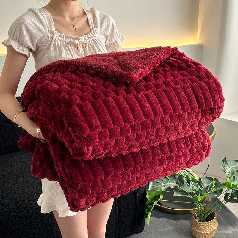 3D schildpaddeken - Licht microvezel fleece in drie maten