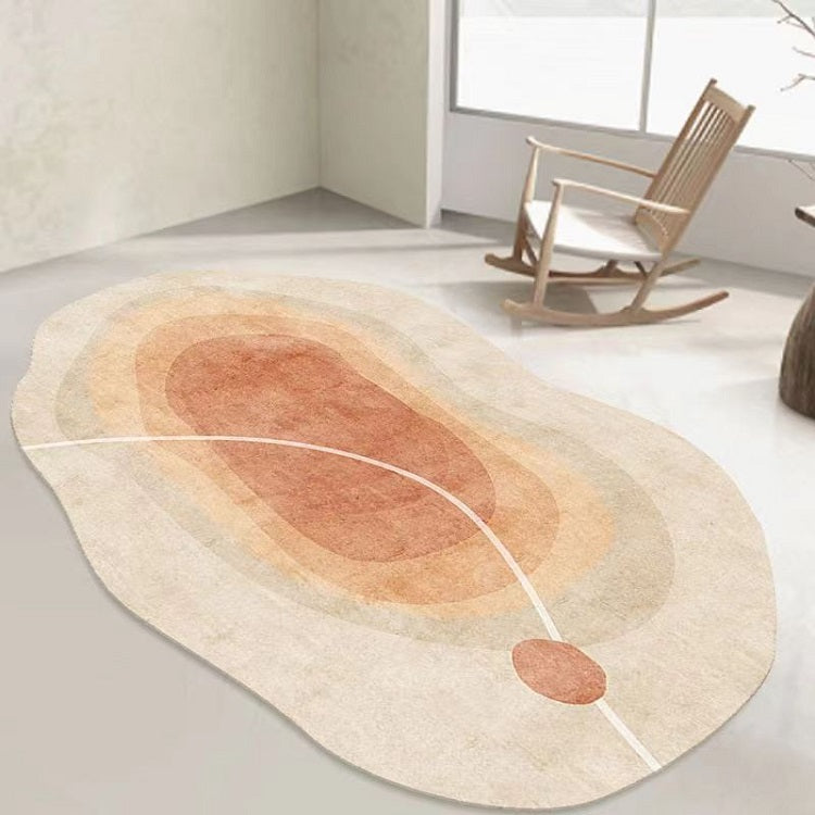 Onregelmatig vloerkleed - Polyester met TPR antislip