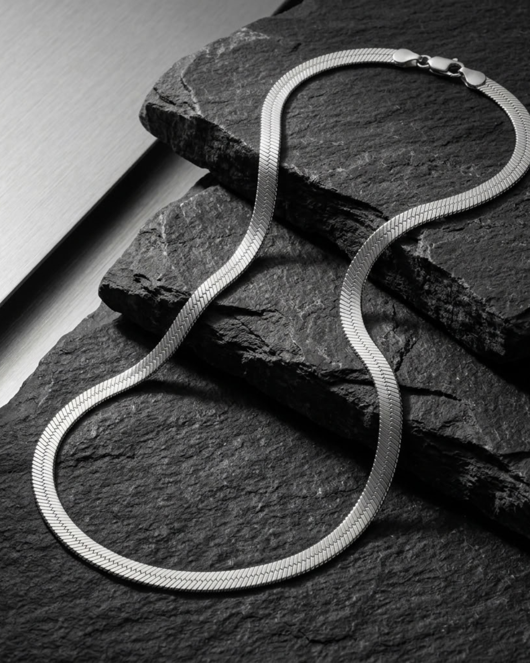 5 mm slangenketting voor heren