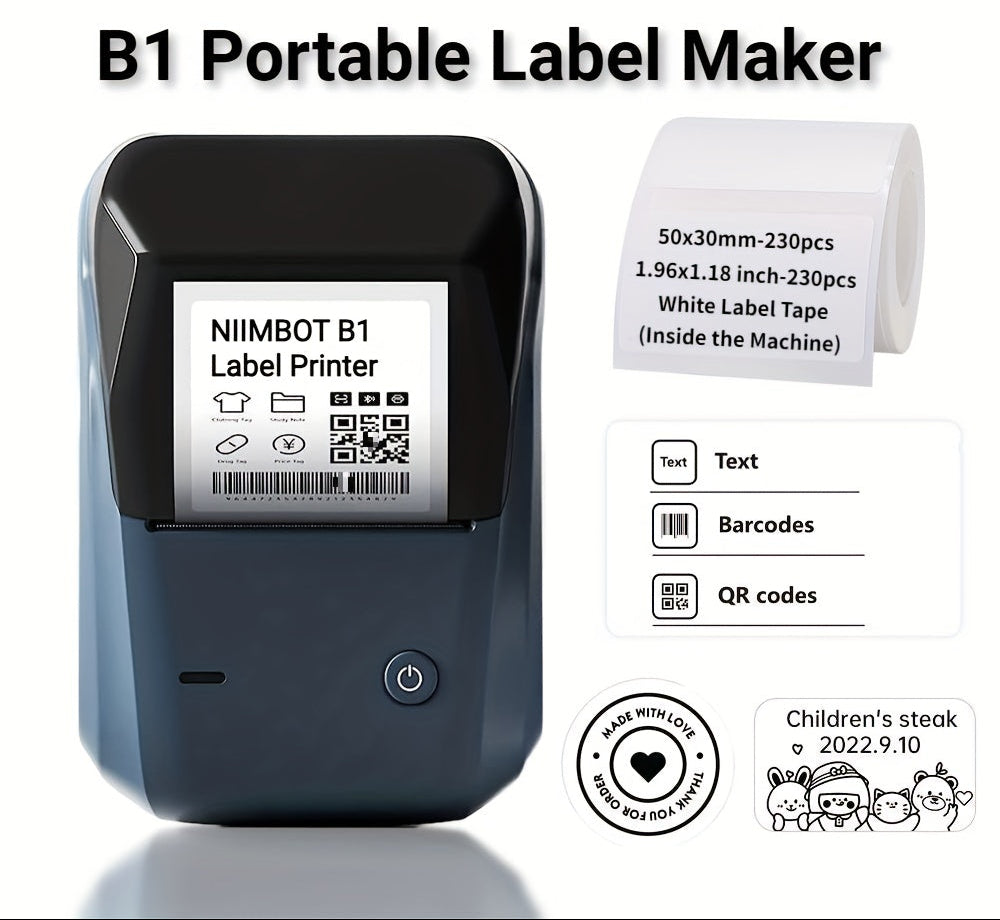 Draadloze thermische labelprinter voor smartphones