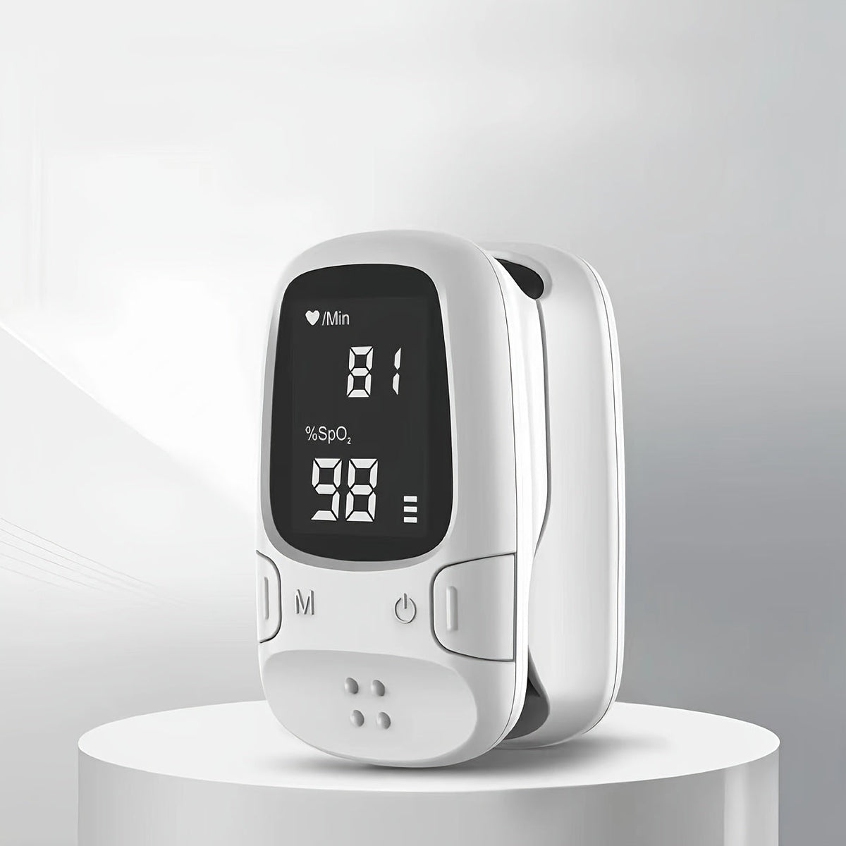 Vingertop Pulsoximeter met Hartslagweergave