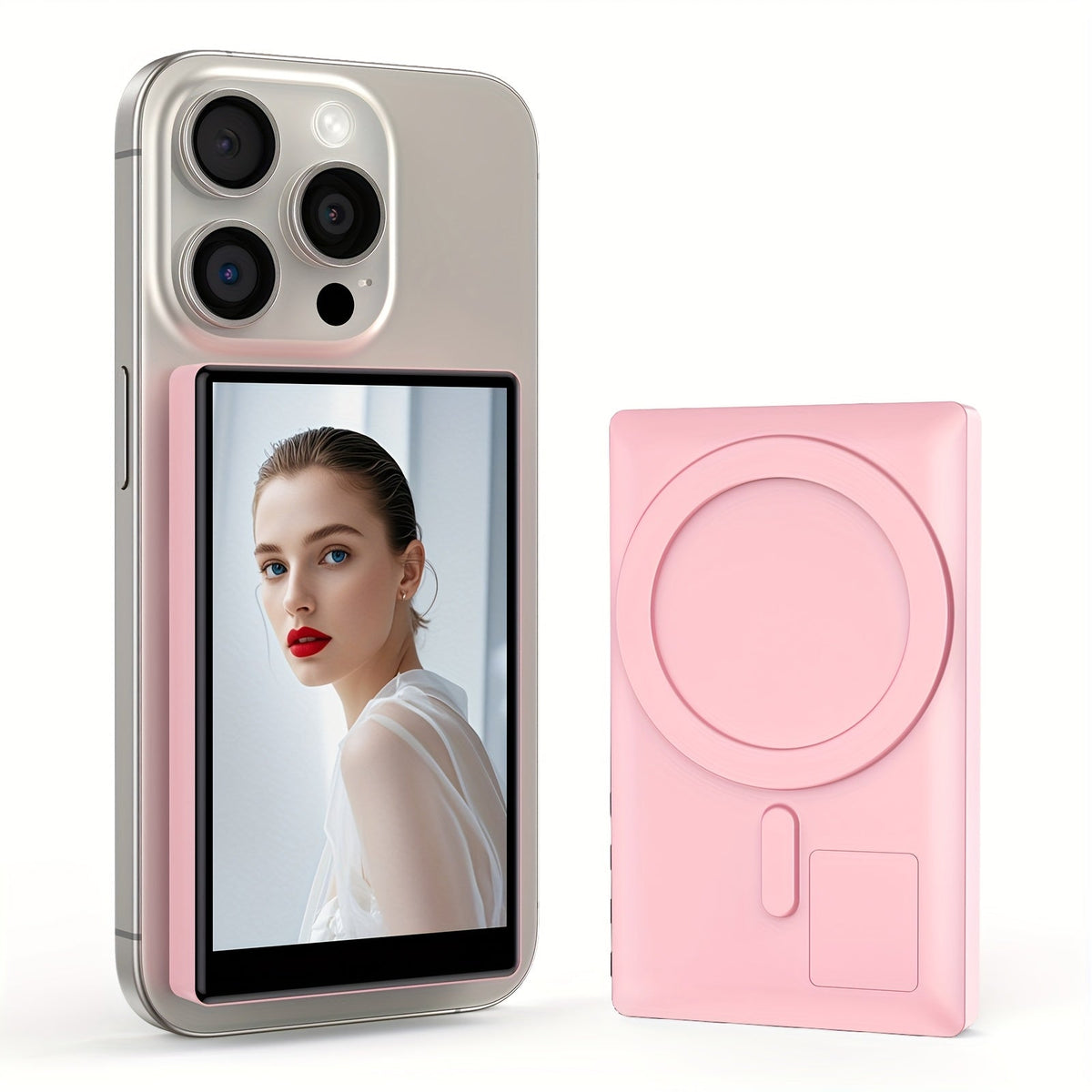 Draadloze 3,97-inch vlogmonitor voor smartphonecamera’s
