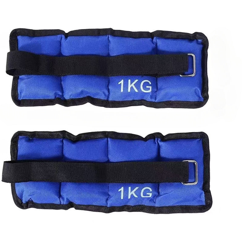 Verzwaarde Pols- en Enkelbanden - 2 x 1 kg