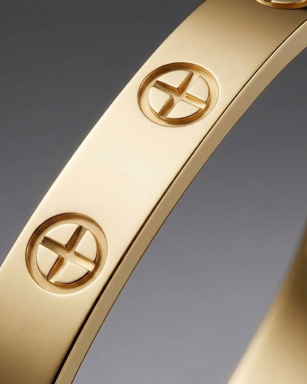Klassieke open bangle-armband voor heren