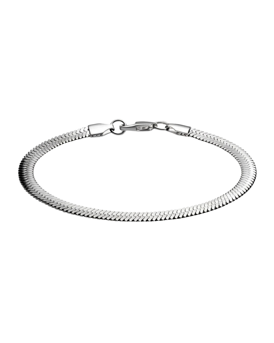 5 mm slangenkettingarmband voor heren