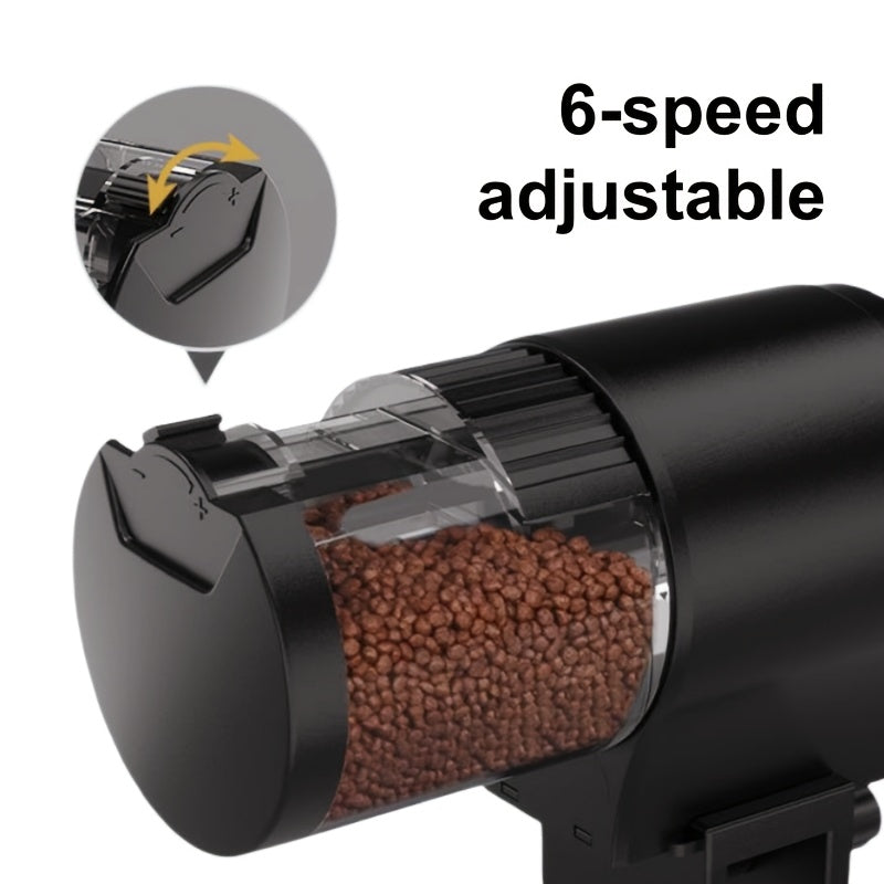 Automatische Visvoerautomaat op Batterijen